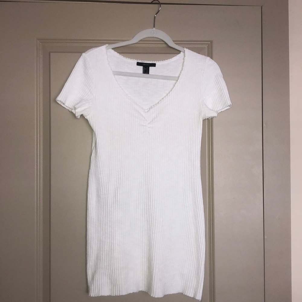 forever 21 white dress 🦋